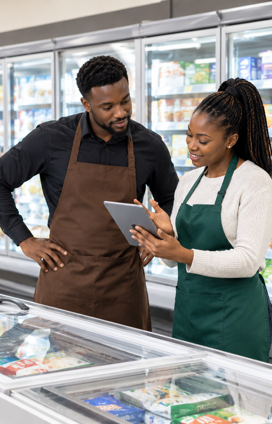 A retail shop using FexBase OS